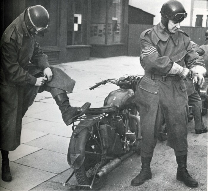 1950s イタリア軍 バイク部隊 モーターサイクルジャケット 民間モデル