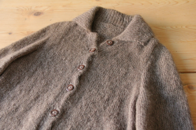 Mohair cardigan brn (10)