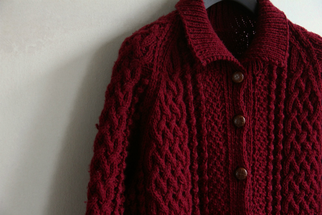 18 aran cardigan wine (3)